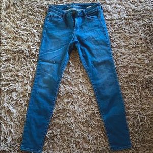 Dark wash denim jeans